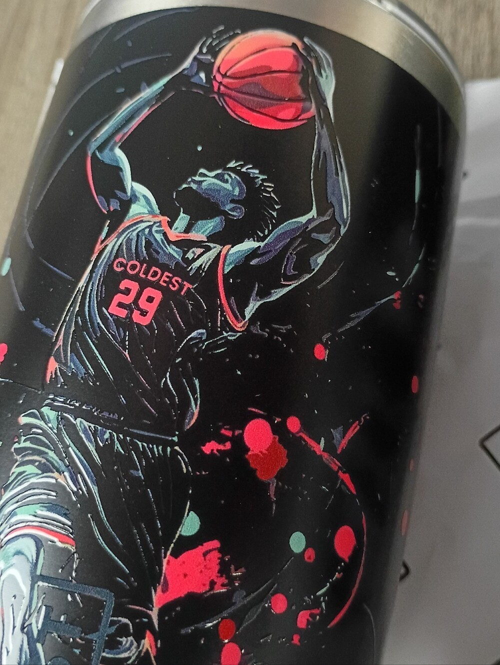 Coldest Premium 20oz Tumbler in BUZZER BEATER NWT